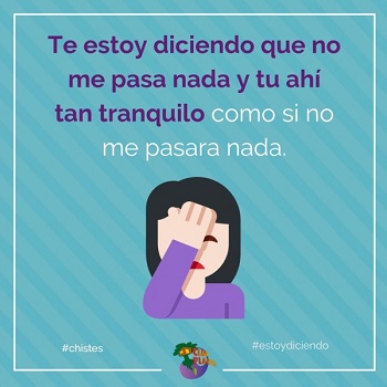 estoy diciendo